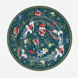 Тарелка обеденная Korall Щелкунчик и мышиный король, 24см Китай