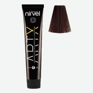 Краска для волос на основе протеинов пшеницы Color ARTX 60мл: 4-75 Шоколадный средне-каштановый