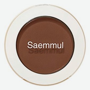 Тени для век матовые Saemmul Single Shadow Matt 1,6г: BR16 Elegant Brown