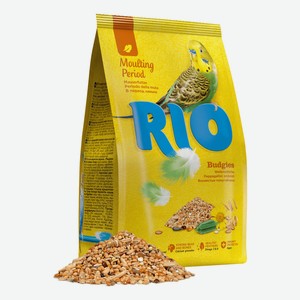 Сухой корм для волнистых попугаев Rio при линьке 1 кг