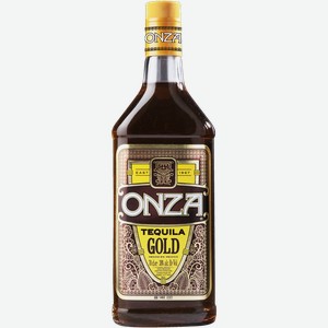 Текила Onza Gold 38% 700мл