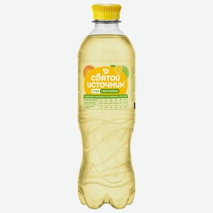 Напиток Святой источник Вода+сок сокосодерж.Лимон/цитрус 0,5л ПЭТ