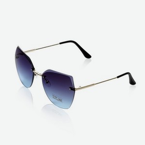 Женские солнечные очки Ameli ( киски, без оправы, темно-синие )