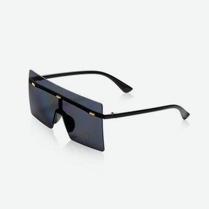 Женские солнечные очки Ameli ( квадраты, маска, черные )