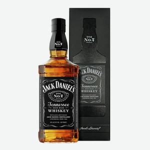 Виски Jack Daniel s в подарочной упаковке, 1л США