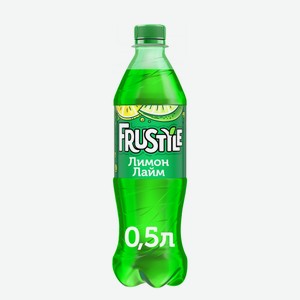 Напиток Frustyle газированный лимон-лайм, 500мл Россия