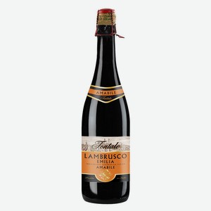 Игристое вино Fontale Lambrusco Emilia красное полусладкое Италия, 0,75 л