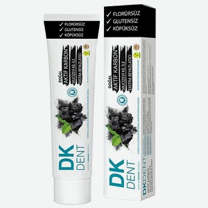 DK DENT Зубная паста с активированным углем ORAL CARE