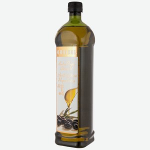 Масло оливковое нерафинированное Extra virgin ORO y SOL, ст/б, 1л