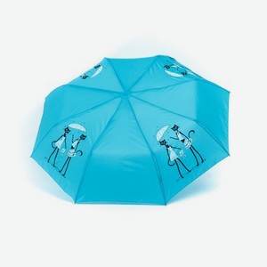 Женский зонт Raindrops   Кошки   полуавтоматический , 3 сложения , RDH-723851 , в ассортименте