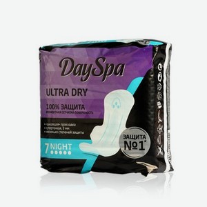 Женские прокладки Day Spa Ultra Dry night 7шт
