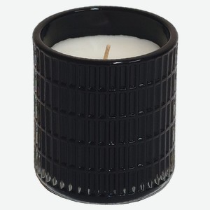 Свеча ароматическая Roura Роскошь в стакане Черный сапфир, 8х9 см