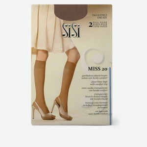 Гольфы женские SiSi Miss 20 den Daino р. универсальный, 2 пары