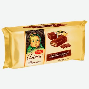*(блокирован) Бисквит Аленка Вкус Шоколадный Крем