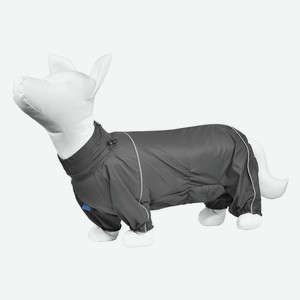 Yami-Yami одежда дождевик для собак, тёмно-серый, Корги, на мальчика (50-52см)