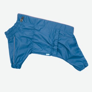 Yami-Yami одежда дождевик для собак, голубой, на гладкой подкладке, Мопс (32 см)