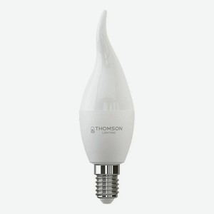Лампа светодиодная Thomson E14 10 Вт 3000 К свеча матовая