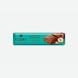 OZera, шоколад молочный Extra milk Hazelnut, 45 грамм