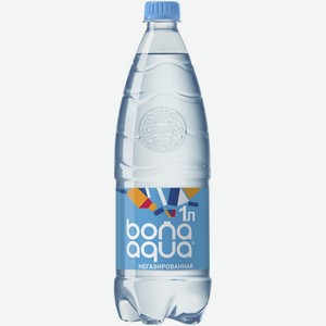 Вода питьевая BonAqua негазированная 1 л
