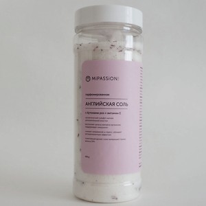 MIPASSIONCORP Английская соль с бутонами роз парфюмированная 450