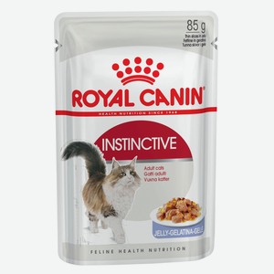 Влажный корм Royal Canin Instinctive с мясом в желе для кошек 85 г