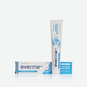 Зубная паста Evermex   Remineral Repair & White   75мл