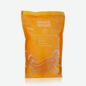 Природная соль для ванн с пеной Dream nature   облепиха и мёд   900г