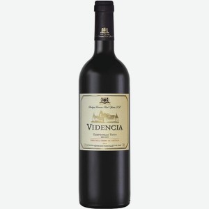 Вино  Виденсия Темпранильо Тинто  сорт. ордин. крас/сух 12,5% 0,75л, Испания