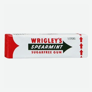 Жевательная резинка Wrigley s Spearmint без сахара 13 г
