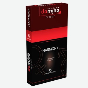 DOMINO CONDOMS Презервативы DOMINO CLASSIC Harmony 6