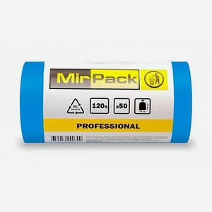 MIRPACK  PROFESSIONAL  Мешки для мусора, 120 литров 50