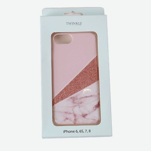 TWINKLE Чехол для iPhone 6,6S,7,8 Twinkle Pink Marble