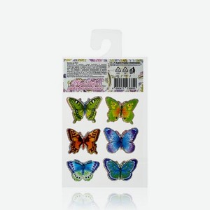 Объёмные наклейки   бабочки - 3  