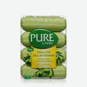 Туалетное мыло Duru Pure   Olive   ( 4*85г ) 340г