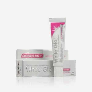 Зубная паста White Glo отбеливающая   Sensitive Forte+   для чувствительных зубов 24г