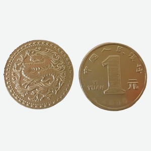 Шоколад фигурный Золотые монеты Драконы, вес цена за 1 кг