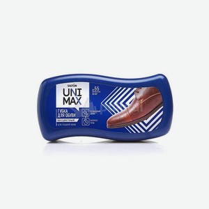 Губка волна для обуви из гладкой кожи бесцветная Unimax