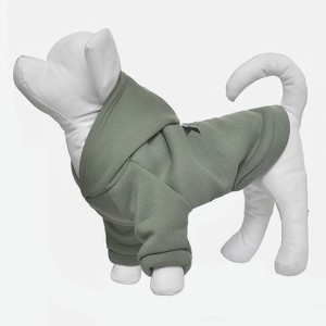 Yami-Yami одежда толстовка для собаки с капюшоном, зелёная (100 г)
