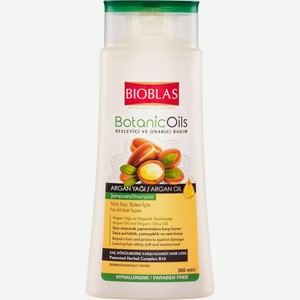 Шампунь Bioblas для всех типов волос против выпадения с аргановым маслом 360мл