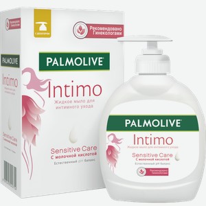 Мыло жидкое Palmolive Intimo для интимной гигиены с молочной кислотой 300мл