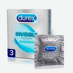 DUREX Презервативы Invisible №3