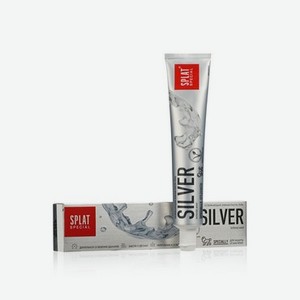 Зубная паста - гель SPLAT Special   Silver   Серебро 75мл