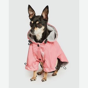 Куртка для собак Zoozavr розовая 45