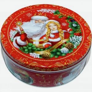 Печенье сдобное РЕГНУМ новогодняя сказка, со сливочным маслом, ж/б, 400г