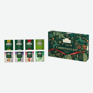 Набор чая AHMAD TEA Радость Рождества Ассорти, 8 вкусов, 40 пакетиков
