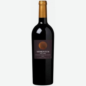 Вино Momentum Solare Grenache Syrah Mourvedre красное полусухое 13,5 % алк., Франция, 0,75 л