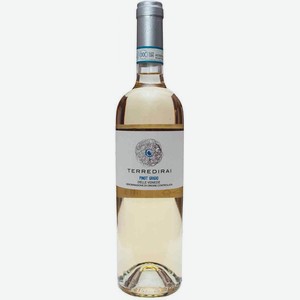 Вино Terredirai Pinot Grigio белое сухое 12 % алк., Италия, 0,75 л