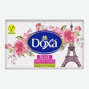 Мыло туалетное DOXA Роза, 125г, 4 шт