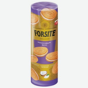 Forsite, печенье-сэндвич с кокосовым вкусом, 220 г