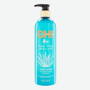 Шампунь для вьющихся волос Aloe Vera With Agave Nectar Curls Defined Curl Enhancing Shampoo: Шампунь 739мл